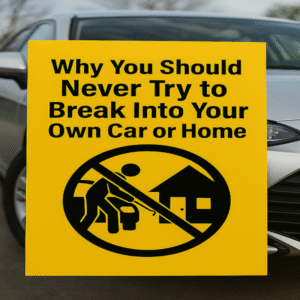 Read more about the article Why You Should Never Try to Break Into Your Own Car or Home
