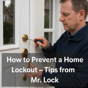 Read more about the article How to Prevent a Home Lockout – Tips from Mr. Lock