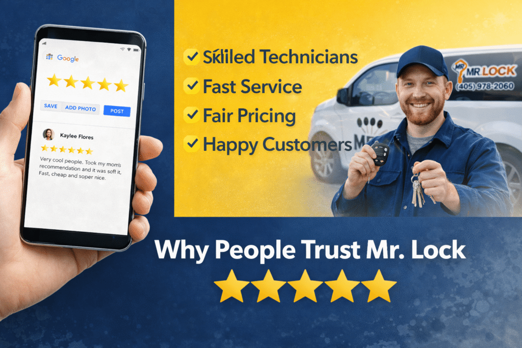 Locksmith OKC reviews - Mr. Lock