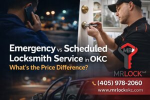 Read more about the article Emergency Locksmith vs Scheduled Service in OKC – What’s the Price Difference?