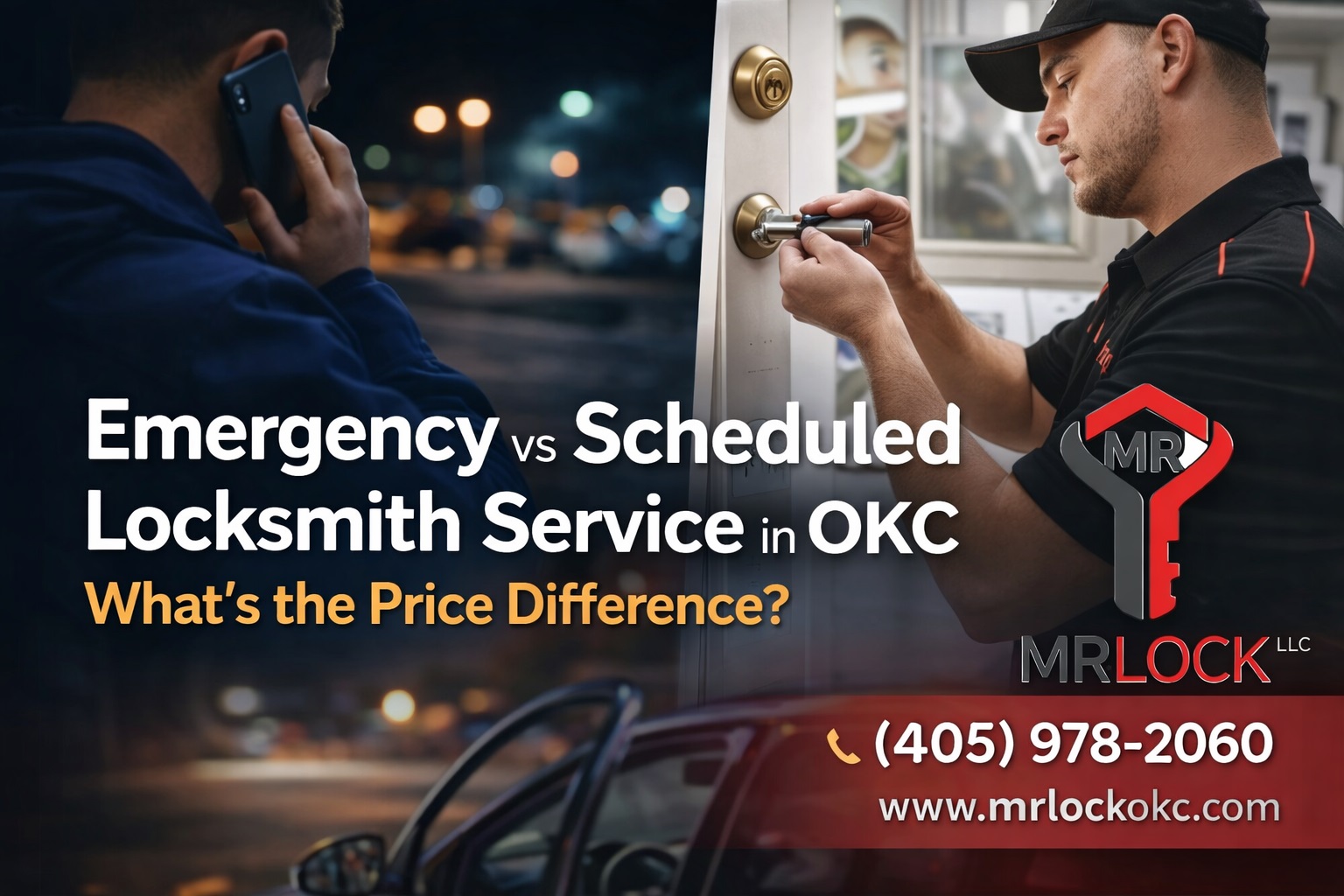 Read more about the article Emergency Locksmith vs Scheduled Service in OKC – What’s the Price Difference?